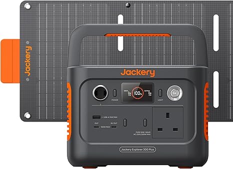 発電機・ポータブル電源 Jackery Solar Generator 300 Plus 40W Min Amazon.com : Jackery Solar Generator 300 Plus Portable Power